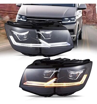 VW TRANSPORTER T6 2015-2020 UYUMLU T6.1 FUL LED ÖN FAR