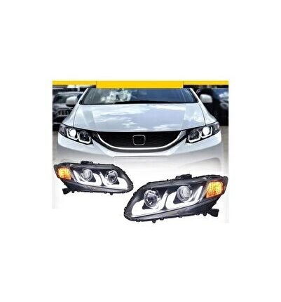 Honda Civic Fb7 (2012-2016) Uyumlu U LED Far