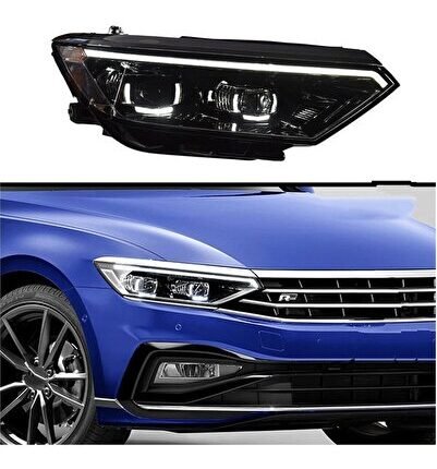 Volksvagen Passat B8.5 2021-2022 Elegance Ful LED Ön Far