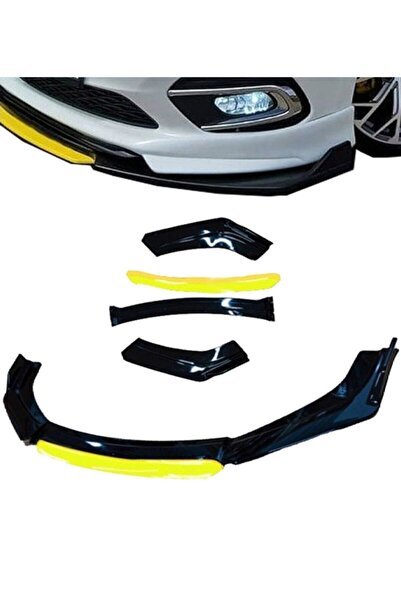 1_org_zoom-34589.jpg Hyundai İ40 4 Parça Sarı Ön Ek Piano Black Lip - Görsel 1