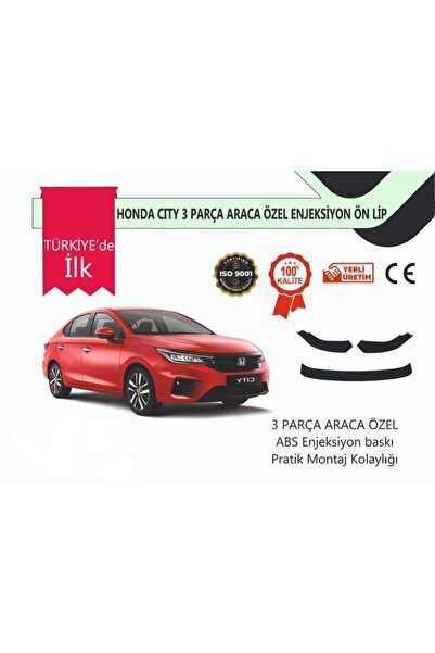 1_org_zoom-34896.jpg City Ön Lip 3 Parça Lip Pianoblack Abs Plastik Araca Özel Ürün - Görsel 1
