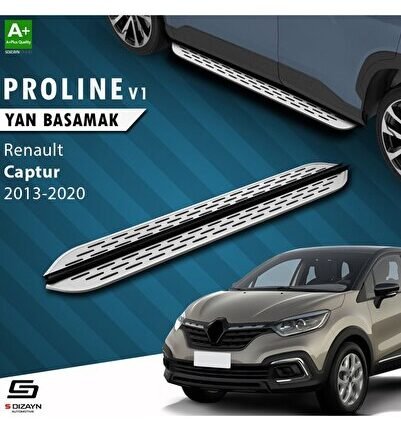 S-Dizayn Renault Captur OEM Still Pro V1 Aluminyum Yan Basamak 173 Cm 2013-2020