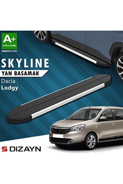 1_org_zoom-39891.jpg S-Dizayn Dacia Lodgy Skyline Aluminyum Yan Basamak 203 Cm 2012 Üzeri A+ Kalite - Görsel 1