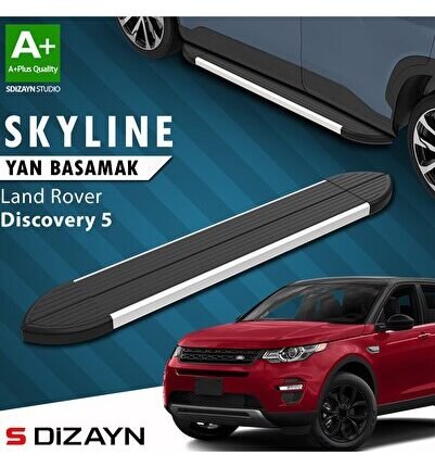S-Dizayn Land Rover Discovery 5 Skyline Aluminyum Yan Basamak 193 Cm 2017 Üzeri A+ Kalite