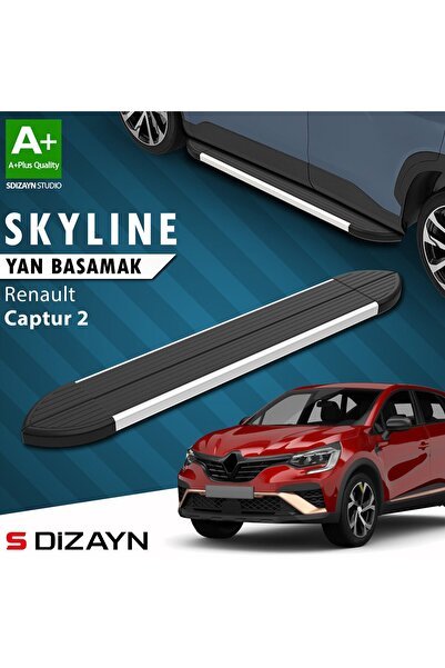 1_org_zoom-39956.jpg S-Dizayn Renault Captur 2 Skyline Aluminyum Yan Basamak 183 Cm 2020 Üzeri A+ Kalite - Görsel 1