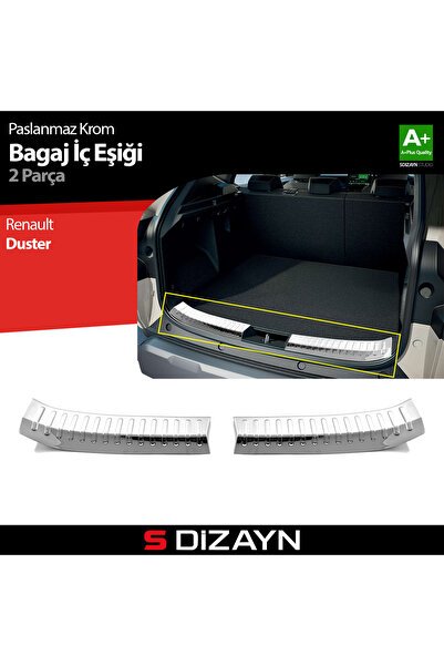 1_org_zoom-45673.jpg S-Dizayn Renault Duster Krom Bagaj İç Eşiği 2 Prç. 2024 Üzeri A+ Kalite 7000020 - Görsel 1