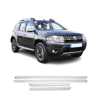 Dacia Duster Krom Yan Kapı Çıtası 2010-2017 Arası Paslanmaz Çelik