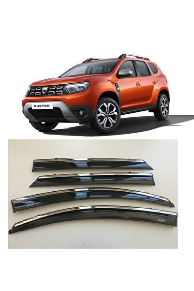 1_org_zoom-48075.jpg Dacia Duster Kromlu Cam Rüzgarlığı Krom Rüzgarlık 2018-2023 - Görsel 1