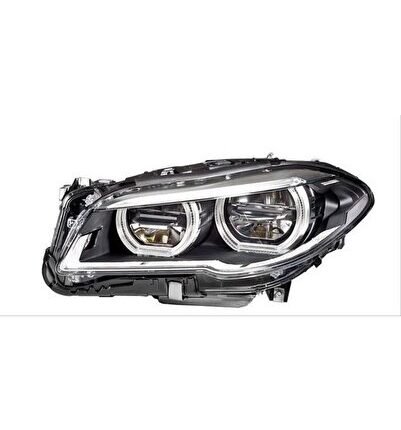 Bmw 5 Serisi f10 2009-2013 Uyumlu lci Led Far Takımı  Makyajsız Kasa İçin